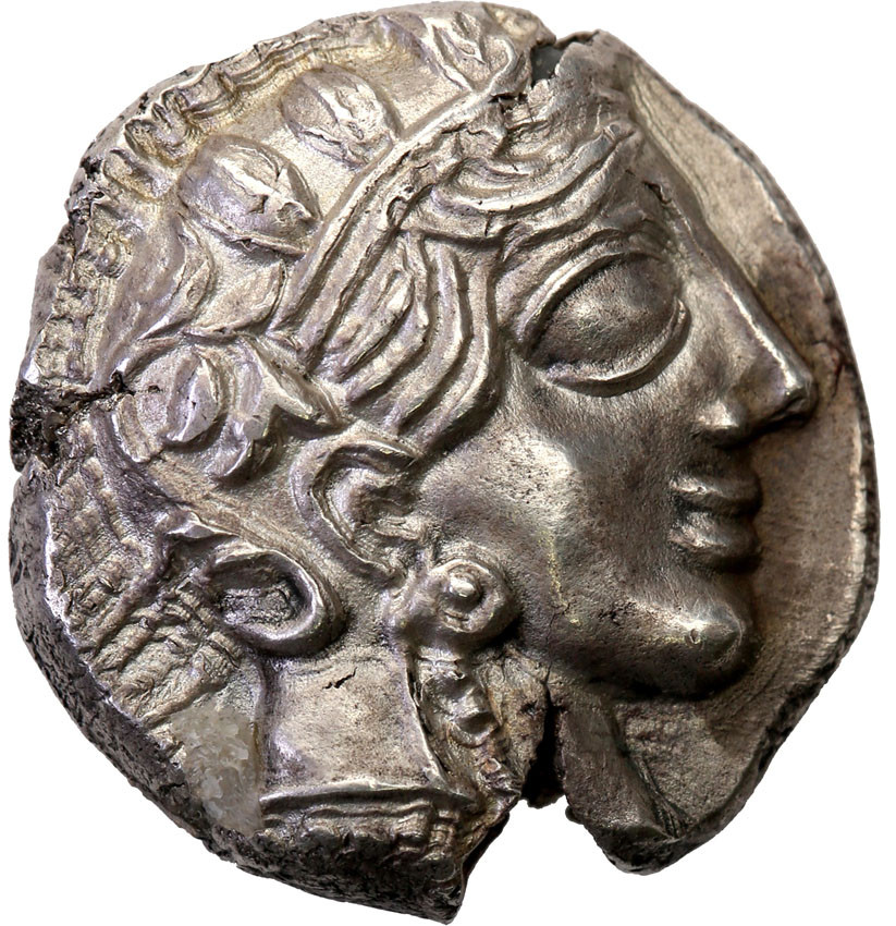 Grecja. Attica - Ateny. AR - tetradrachma 440-420 r. p.n.e.